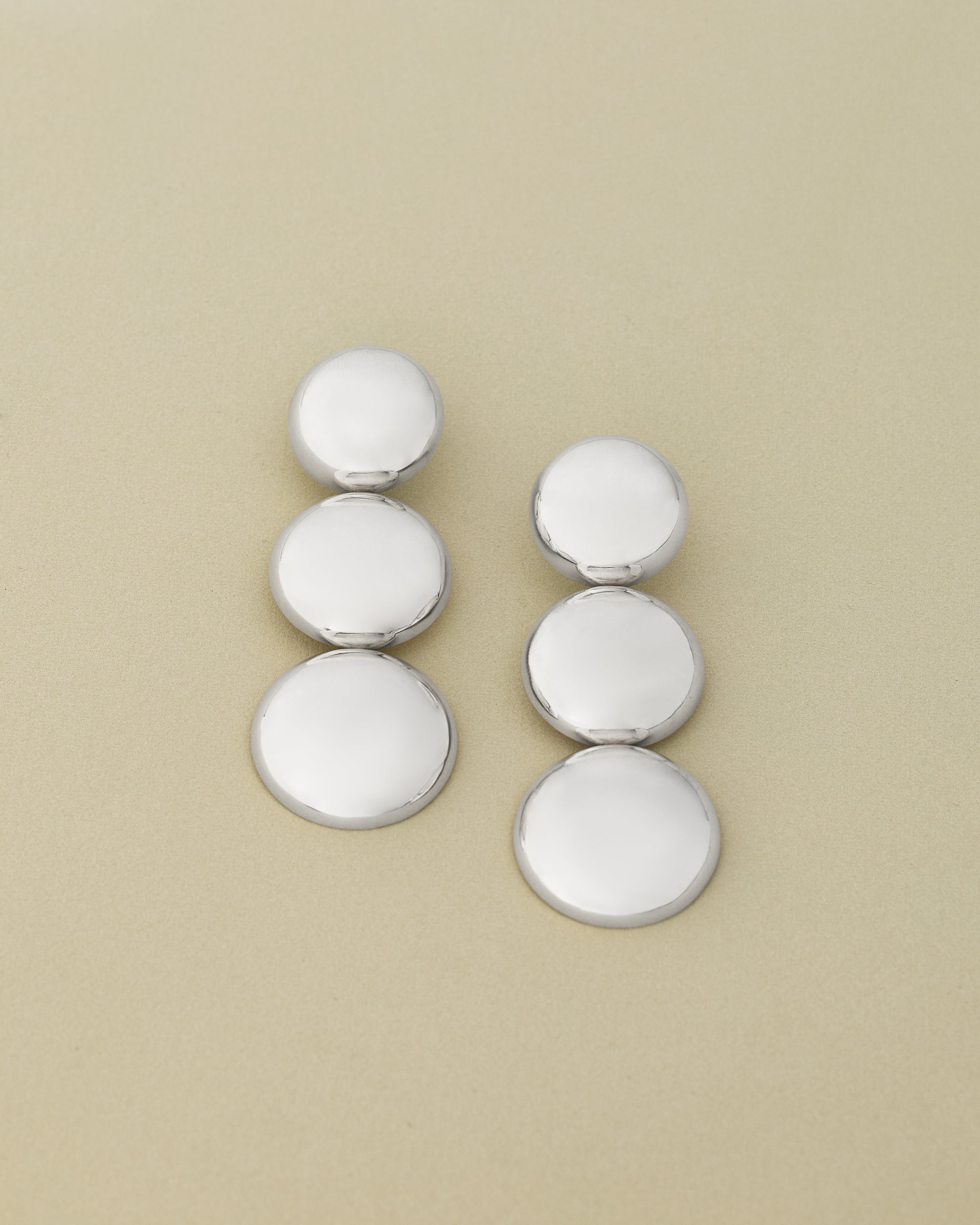 Three Tier Dome Earring