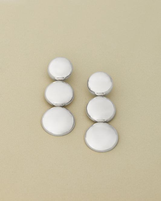Three Tier Dome Earring