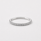 One Row Pavé Diamond Eternity Ring