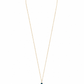 18K Yellow Gold Opal and Apatite Necklace