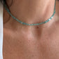Apatite Column Necklace