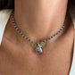 Iolite and Tourmaline Necklace