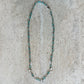 Apatite Column and Quartz Dewdrop Necklace