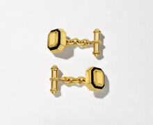 18K Solid Yellow Gold Cufflinks
