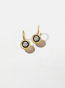 'All That Is' Round Brilliant Cut Diamond Earrings