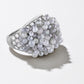 Clair de Lune Grey Diamond Fringe Ring