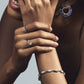 Les Jardins Tanzanite and Diamond Frontal Hoops