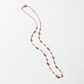 18K Rose Gold Brown Diamond Rosecut and Briolette Necklace